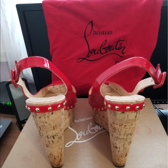 Christian Loubtion Wedges - Picture 3 of 6